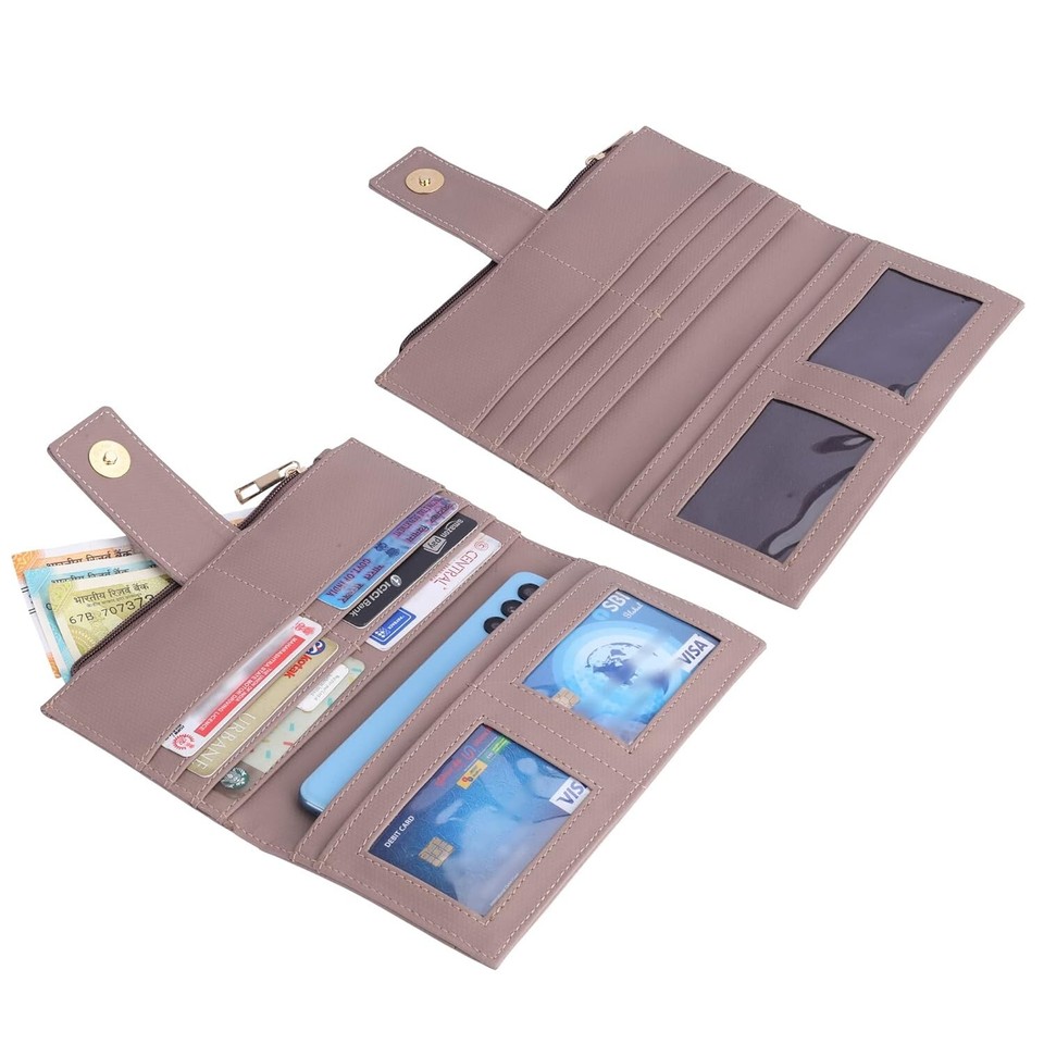 card holder wallet leather women Multi ID Credit Card Holder Gift eBay