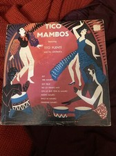 MAMBOS FEATURING TITO PUENTE TICO LP 107 RARE 10” GREAT GRAPHICS