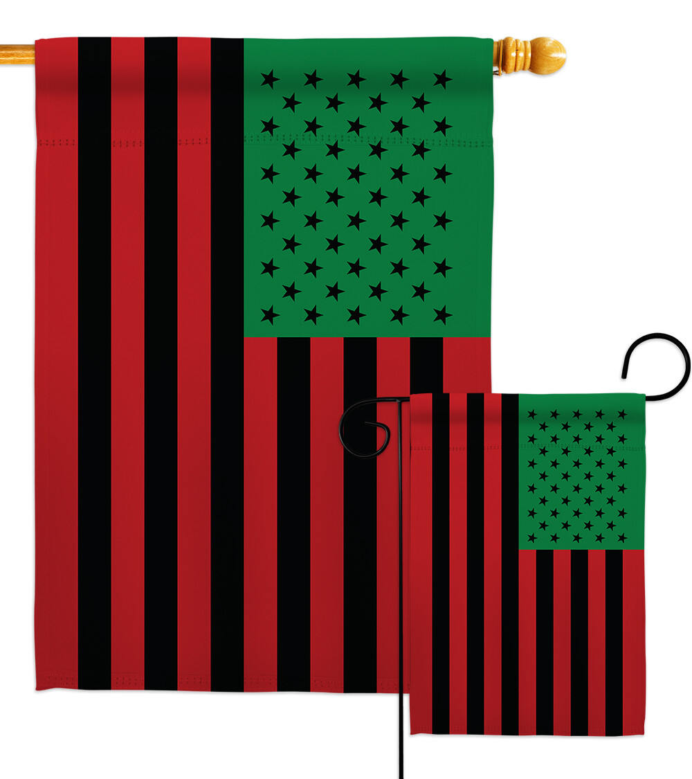 African American Flag House PRESTIGE FLAG POLE KIT Flag Pole With