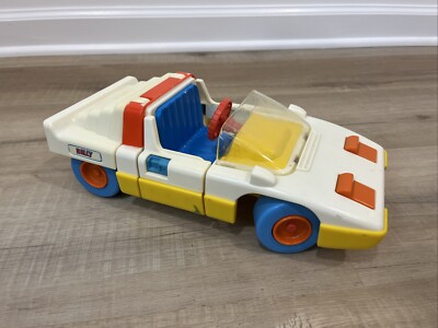 Vtg 1980 s Chicco Rally Toy Car Made in Italy 11  Interactive