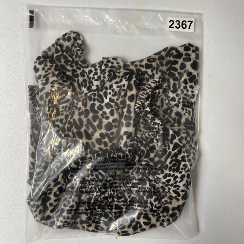 Vince Camuto Blouse Womens Size Medium Leopard Cheetah Print Sheer Flowy Top - Picture 7 of 7