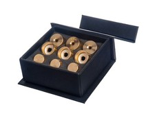 Trim Kit HEAVY Valve Caps for Yamaha FLUGELHORN 6310Z/ 8310 - Raw Brass KGUmusic