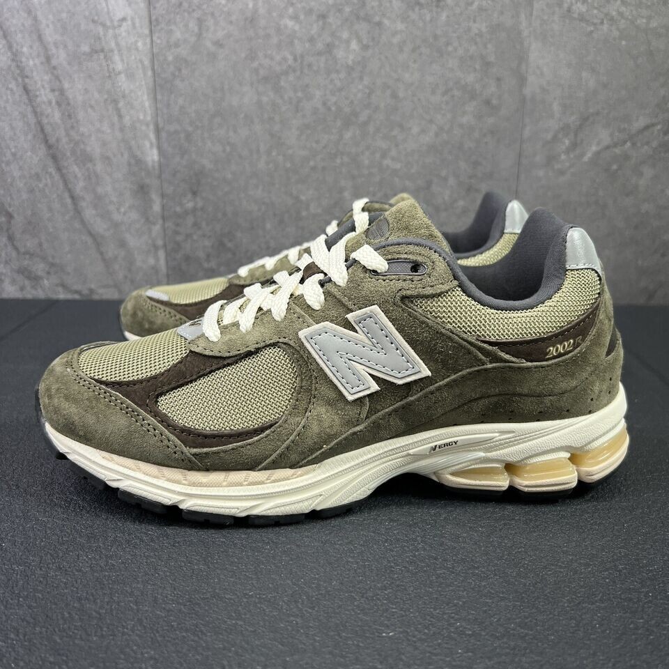 US Size 12]-New Balance 2002R Dark Camo Rich Earth Mens Casual 