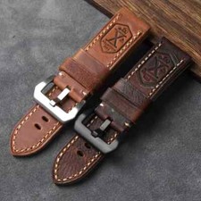 Handmade Genuine Leather Watchband Vintage Distressed Strap Vintage Bracelet