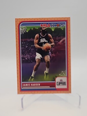 2023-24 Panini NBA Haunted Hoops Orange Parallel #77 James Harden