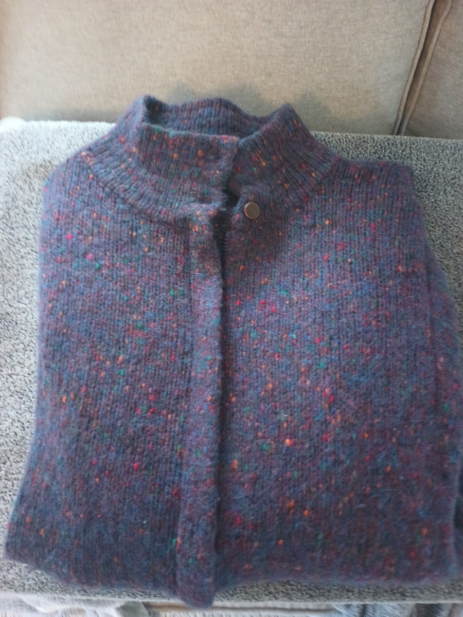 vintage 80s Benetton made in Italy Retro sweater Multi Color