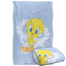 Looney Tunes Retro Tweety Silky Touch Super Soft Throw Blanket