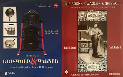 2 Volume Set-Books of Wagner & Griswold by Smith & Wafford, New! $0 US Shipping!