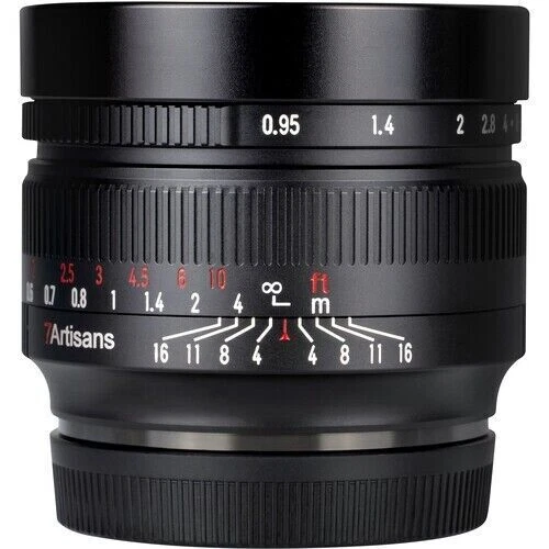 7artisans 50mm F0.95 Large Aperture APS-C Lens For Sony Canon Nikon Fuji M43 New - Image 4 of 4