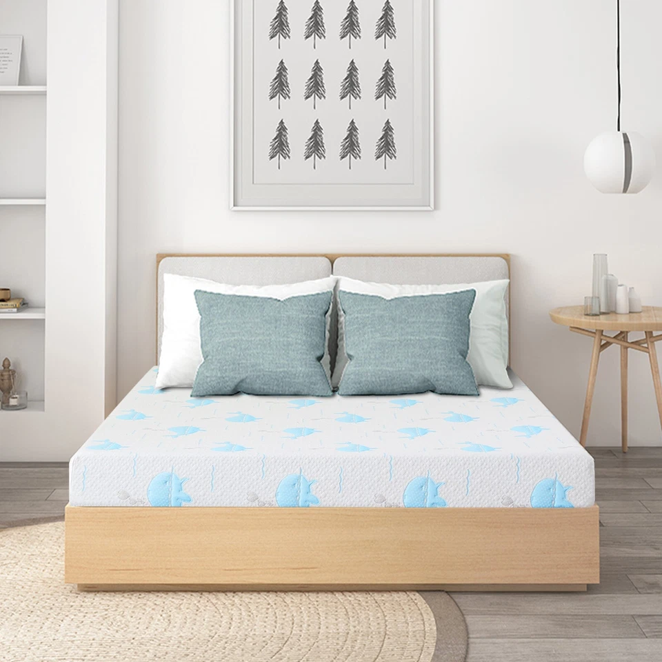 5 In 6 In Queen Full Gel Memory Foam Cooling Mattress Breathable CertiPUR-US - Image 2 of 4