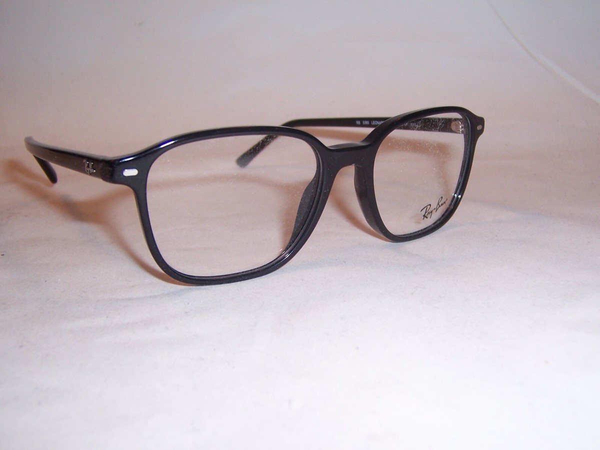 NEW Ray Ban LEONARD EYEGLASSES RX5393 2000 BLACK 51mm AUTHENTIC RB