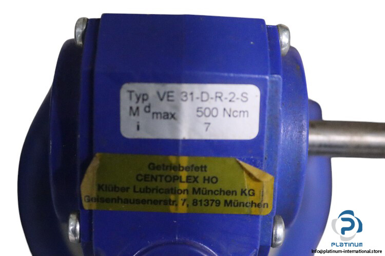 GROSCHOPP KG 94-60 GEAR MOTOR_10149863_WK 5001314_VE 31-D-R-2-S | eBay