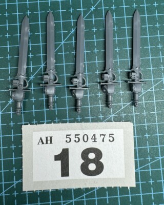 Grey Knights Terminator Nemesis Falchion Power Schwert Arm Konvolut Hand 40k Heresy