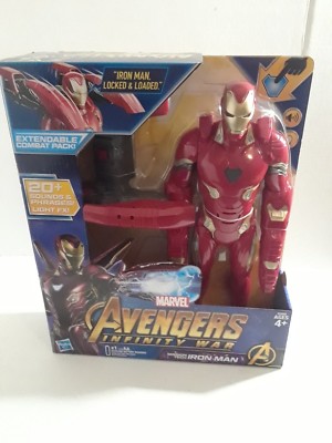 Action Figure Iron Man Da 35 Cm - Avengers Infinity War - Con Luci E Suoni - 3