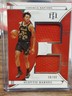2021-22 SCOTTIE BARNES PANINI SILVER NATIONAL TREASURES DUAL PATCH ROOKIE RC/99