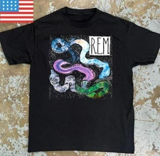 REM Reckoning 1984 Album Promo T-shirt, R.E.M Rock Band Shirt, 80s Music BN3746