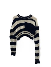 RAF SIMONS Knit Sweater (Thick) XS Wool Black...
