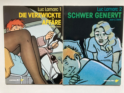 Luc Lamarc Band 1 + 2 - Jean-C. Denis - 1987 - Carlsen - 1. Auflage - SC