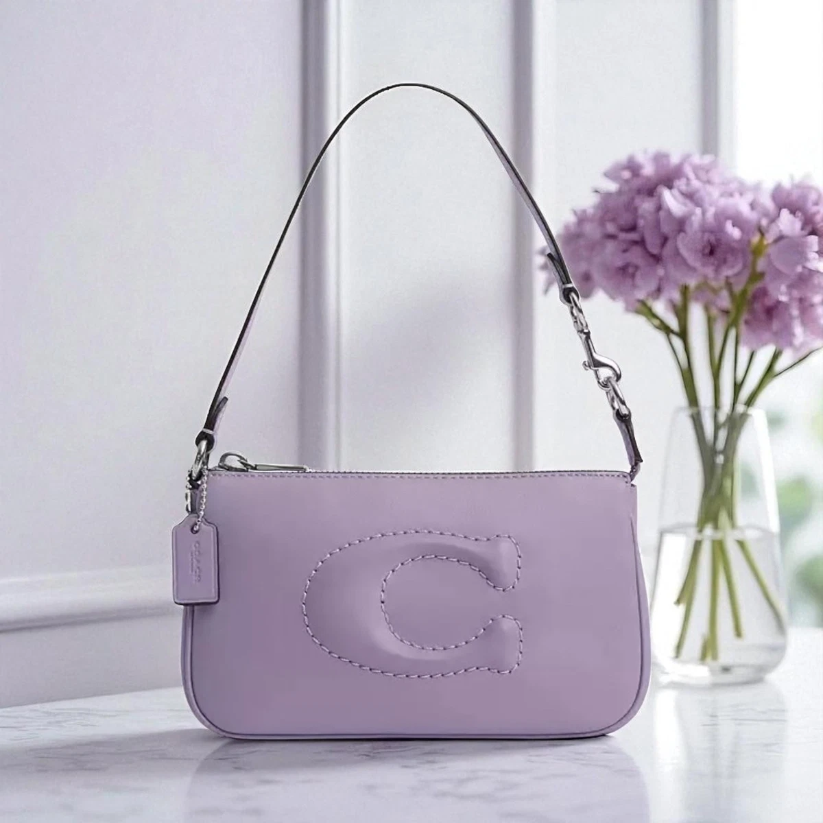 Coach Purple Quilted Bags & Handbags for Women for sale | eBay