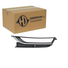 DIEDERICHS BLENDE SCHWARZ STOßSTANGE LINKS passend für VW PASSAT | 2248047