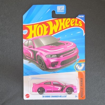 Hot Wheels Muscle Mania 2020 Dodge Charger Hellcat Pink 1:64 Diecast Unopened