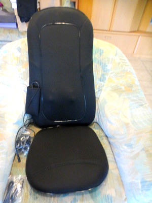 *NEU*Rückenmassagegerät newgen - medicals Shiatsu-Sitzauflage MA-500*Schwarz*
