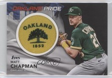 2022 Series 1 City Flag Commemorative Relics Black /299 Matt Chapman Patch 06i8