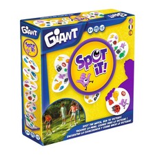Asmodee Spot It Giant Card Game - Oversized Matching w/ 4 Exclusive Mini-Games