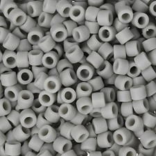 DB0761 Miyuki Delica Seed Beads 11/0 Matte Opaque Gray 7.2GM