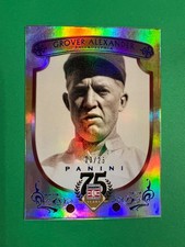 2014 PANINI HALL OF FAME BASEBALL GROVER ALEXANDER PARALLEL #ED 3/25