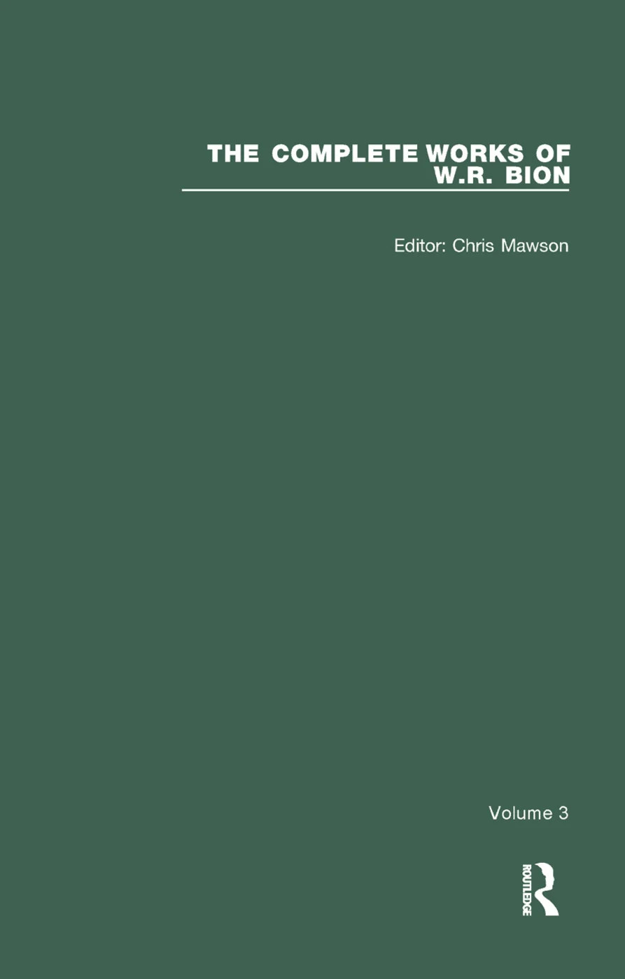 Complete Works of W.R. Bion