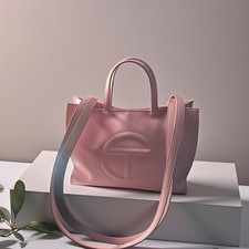 Telfar Bubblegum Pink Medium Shopping Bag