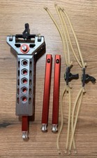 Premium Alu Steinschleuder mit Magazin 2x Zus...