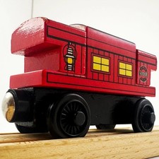 Musical Caboose - Thomas and Friends Wood Train Railway Cars Brio Chuggington