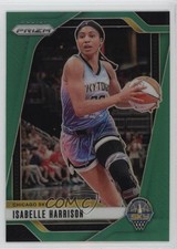 2024 Panini Prizm WNBA Green Prizm Isabelle Harrison #6 1rw0
