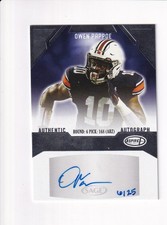 2023 SAGE ASPIRE OWEN PAPPOE ROOKIE RC SILVER AUTO AUTOGRAPH 6/25