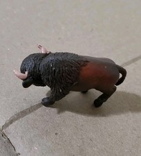 Vintage Safari Ltd Bison American Buffalo Wildlife Animal Figurine Toy
