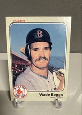 1983 Fleer - Wade Boggs #179 (RC)