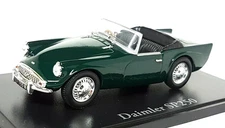 Atlas 1:43 1960s Daimler SP250 Convertible Dark Green Model Car Mint In Box