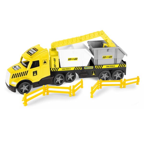 Magic Truck Technic Abschleppwagen Mit Containern-image