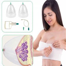 Non-Surgical Breast Pump & Butt Lift Vacuum Cupping Therapy Set for Women