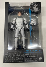 Han Solo In Stormtrooper Armor Disguise Star Wars 6  BLACK SERIES NIB Blue Box