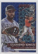 2022 Donruss Optic Diamond Kings Blue Velocity Prizm 88/99 Cedric Mullins #5 0c2