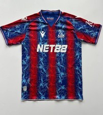 Crystal Palace 2024-25 Home Jersey Macron Football Soccer Shirt Mens Size L