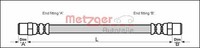 Metzger Bremsschlauch 4111681 FüR Audi