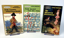 3 x 1960s "The Saint" Leslie Charteris Hodder Paperback Editions