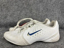 Nike Dance Shoes Womens Size 9 White Non-Marking Pivot Cheer Fitness 647930-100