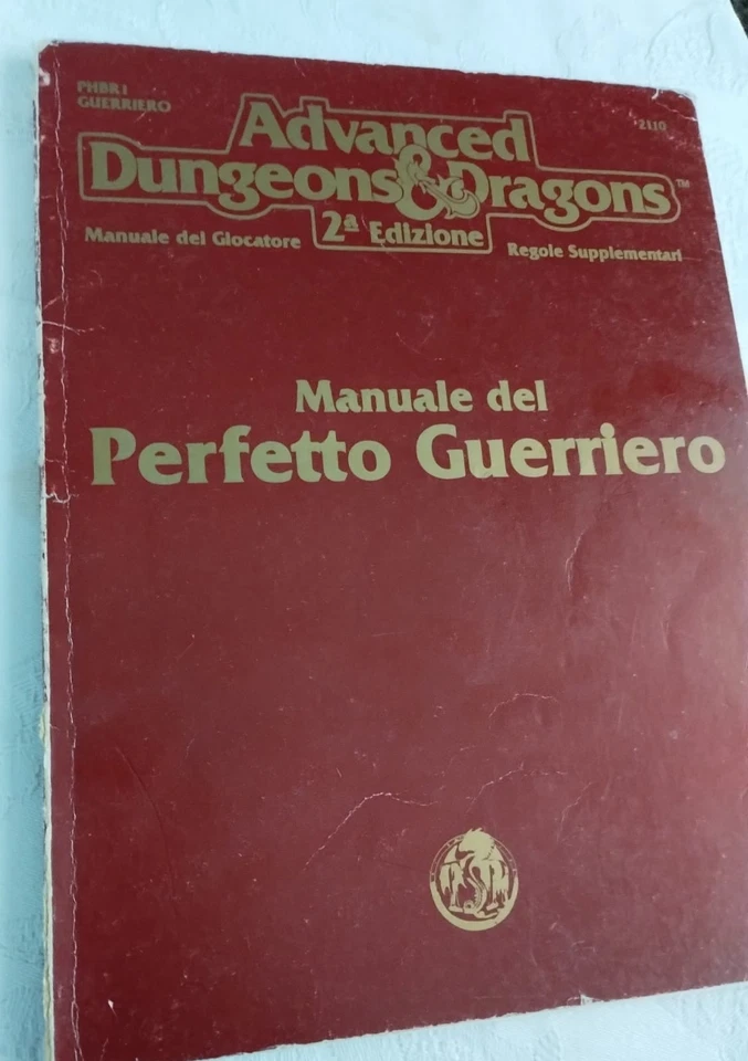 AD&D Advanced Dungeons & Dragons (2nd Ed) - Manuale del Perfetto Guerriero (Ita) - Immagine 2 di 4