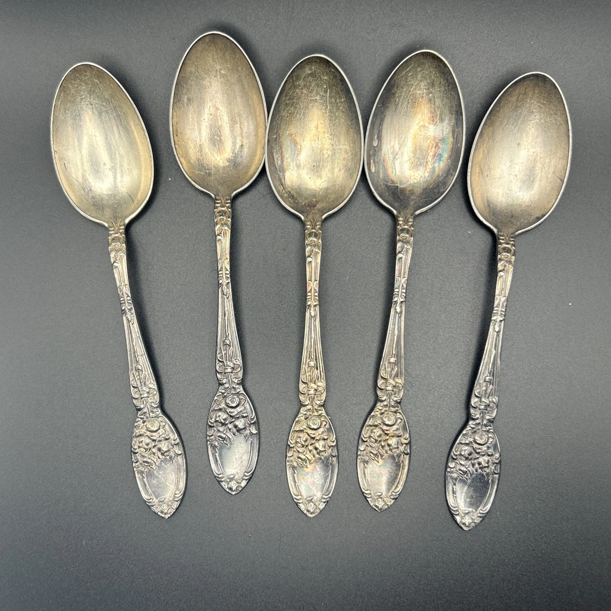 Alvin 1900-1940 Flatware-Spoon Antique US Silver-Plated Flatware