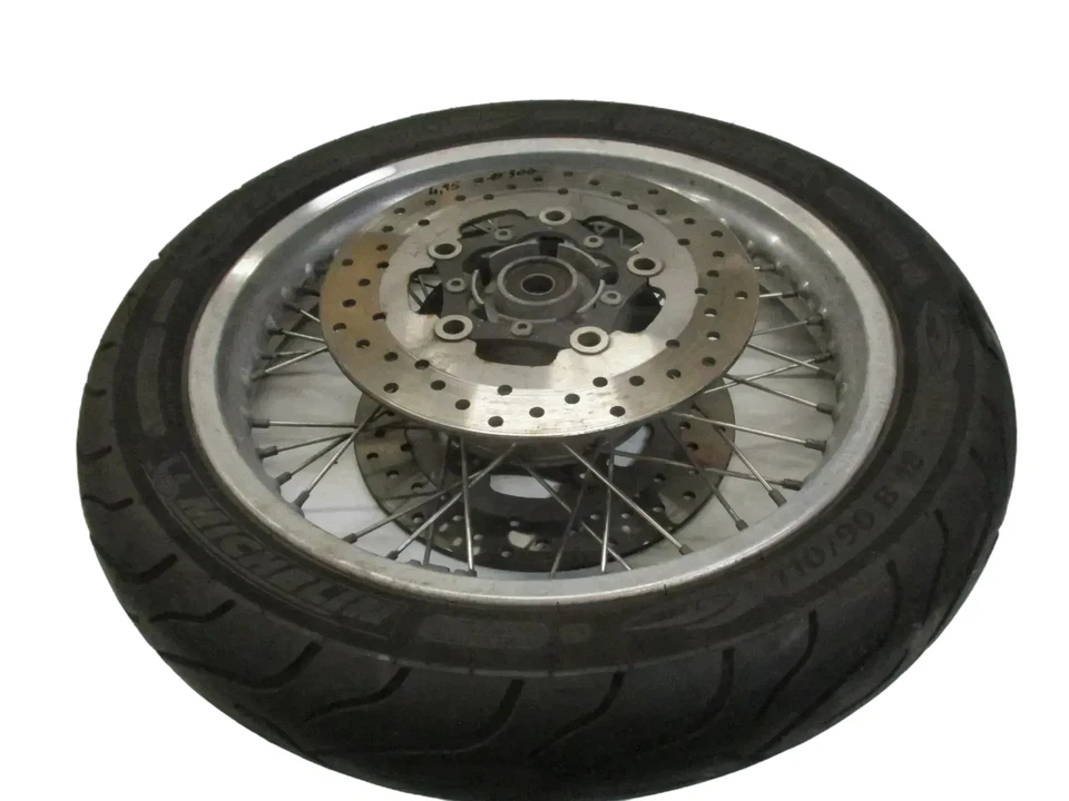 Felge vorne Moto Guzzi 1100 i.e. KD California Reifen Bremsscheibe 4,95 mm re+li - Bild 4 von 4